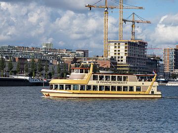 Pannekoekenboot Rotterdamse Haven van Pictures by Van Haestregt