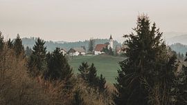 Mountain village by Paulien van der Werf