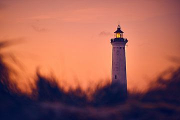 Lyngvig Fyr lighthouse at dawn by Florian Kunde