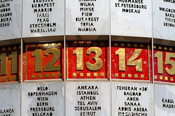 BERLIN World Time Clock - time by Bernd Hoyen
