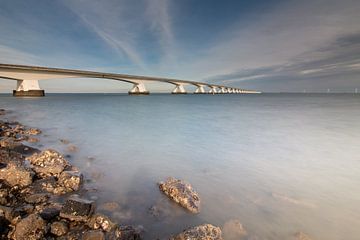 Verstilde oosterschelde van Yvonne van Leeuwen