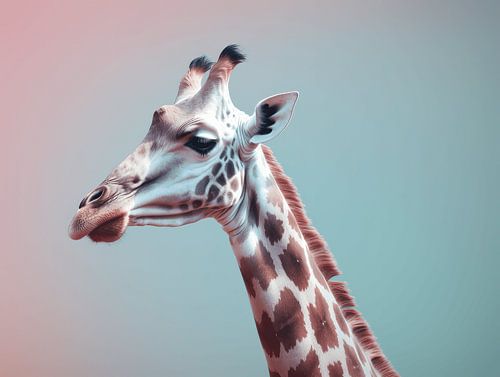 Elegant Eccentricity - The Colourful Giraffe