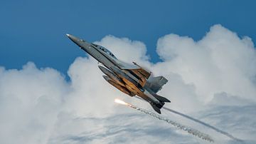 Maleisische F/A-18D Hornet tijdens LIMA 2025.