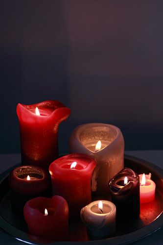Brandende kaarsen