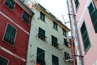 Schöne bunte Ferienhäuser in Cinque Terre, Italien