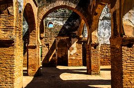 Ruine Chellah in Rabat Marokko von Dieter Walther