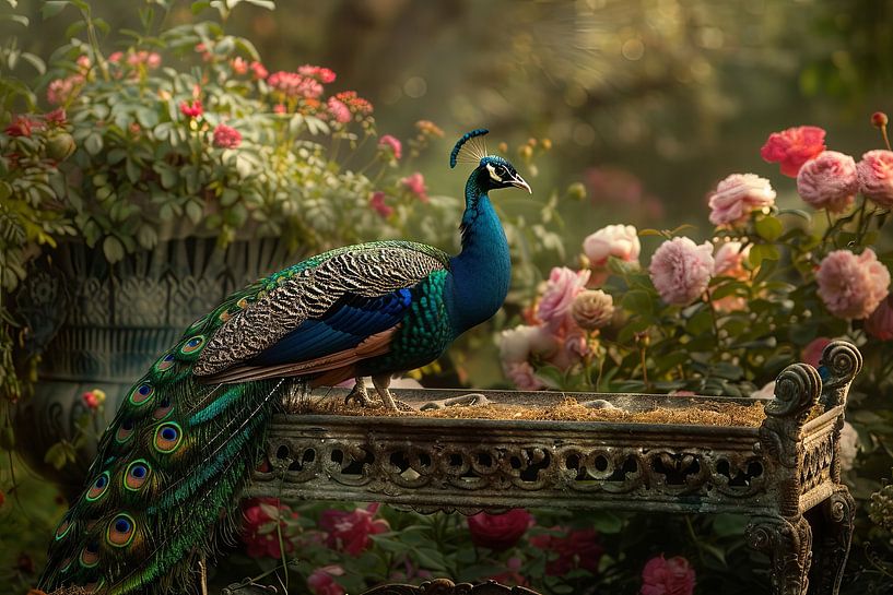 Pfau von Poster Art Shop