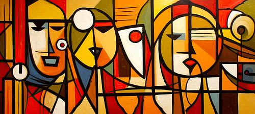 New Picasso No. 52.85 by ARTEO Paintings