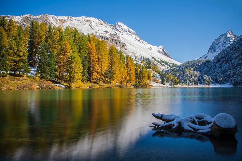 Snowy mountains by Melanie kempen
