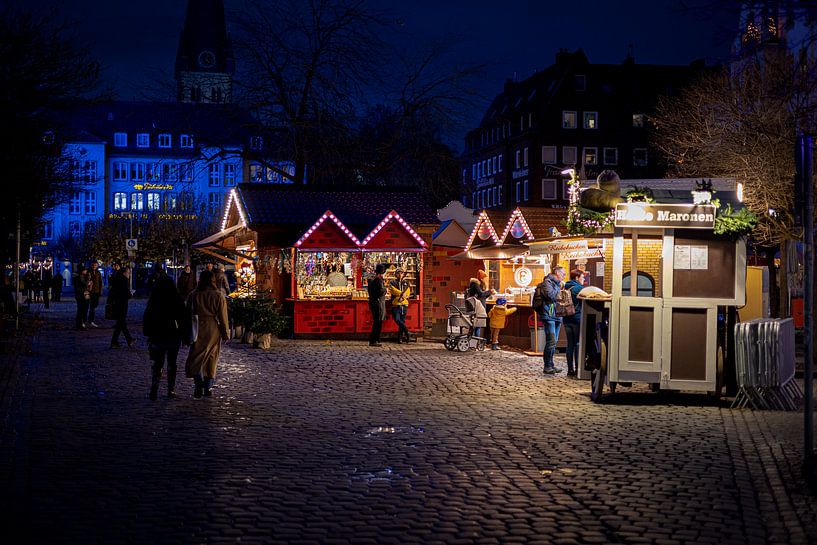 kerstmarkt Dusseldorf van Richard Driessen