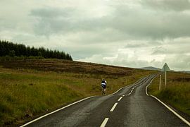 Scottish Highlands - Cycling Uphill by KarlijnEsmée