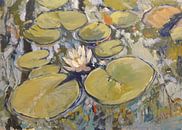 Waterlelies #022021 van Nop Briex thumbnail