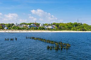 Blick auf Heringsdorf auf der Insel Usedom