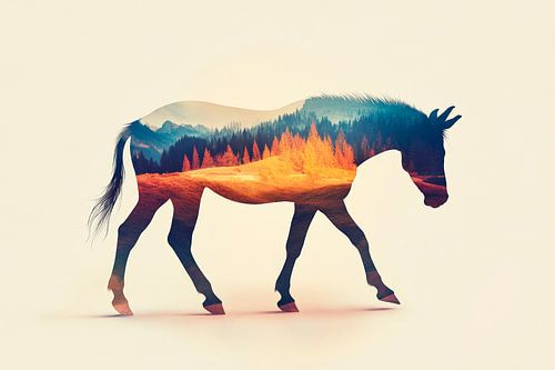 Fantasierijk paard