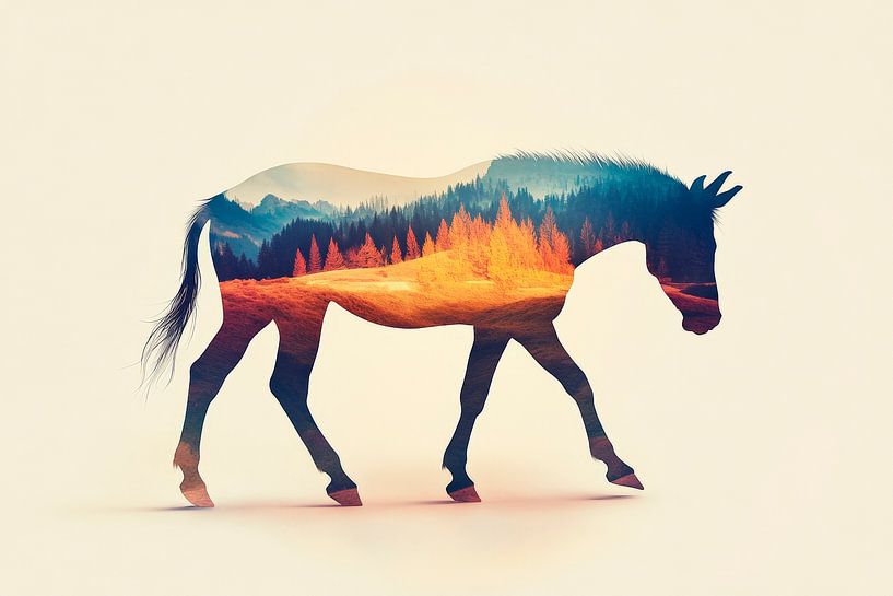 Fantasievolles Pferd von Poster Art Shop