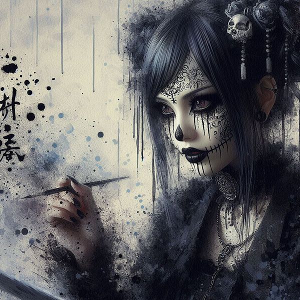 Gothic Girl II by Kay Weber