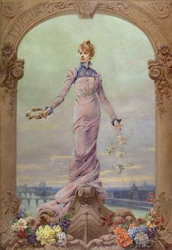 Allegorie der Stadt Paris, Louise Abbéma