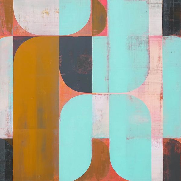 Shapes in Motion by Color Square
