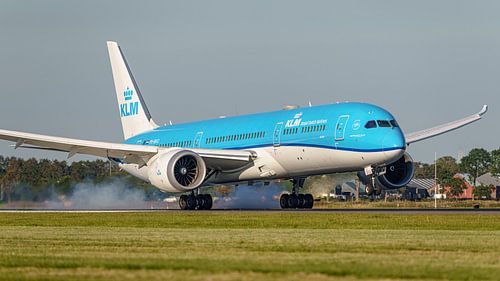KLM Boeing 787-9 Dreamliner passagiersvliegtuig.