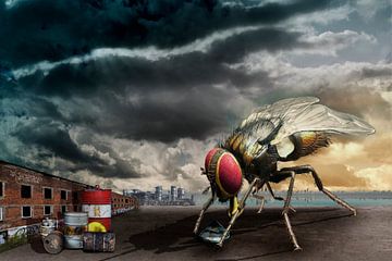 The curiosity of the fly by Erich Krätschmer