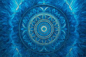 Indigoblume der Intuition
