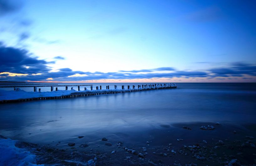 Ostsee Winterabend von Thomas Jäger