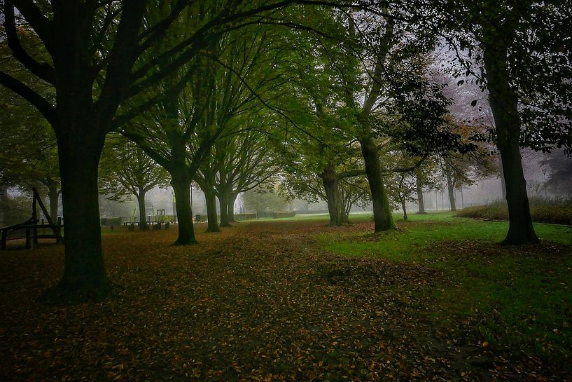 Autumn by Hans van Dongen