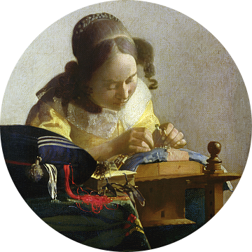 De kantwerkster, Johannes Vermeer