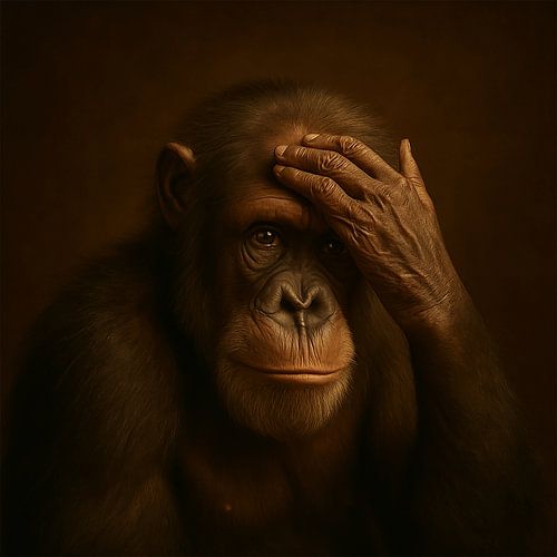 Chimpansee – In Stil Overdenken