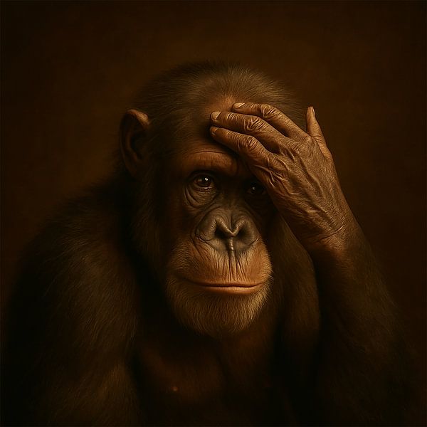 Schimpanse von Bert Quaedvlieg