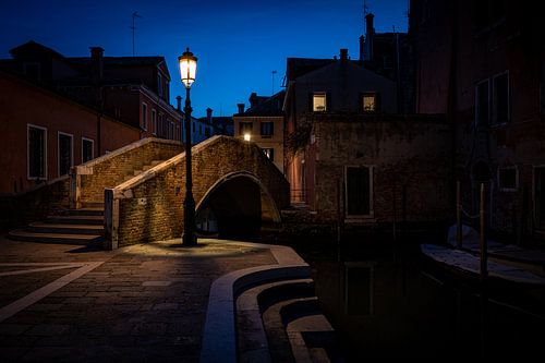 Abandoned square in Venice by Mike Peek