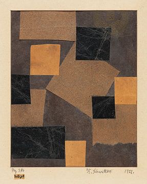 Kurt Schwitters - Mz 386 Hopf (Dessin de Merz) (1922) sur Peter Balan