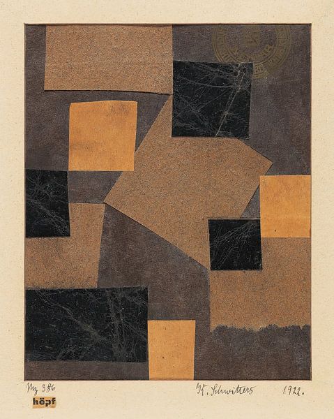 Kurt Schwitters - Mz 386 Hopf (Dessin de Merz) (1922) par Peter Balan