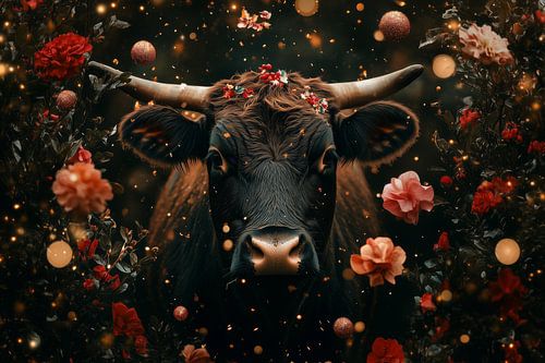 Magic of the night - Highlander in floral splendour