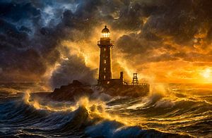 Sturm an der Küste