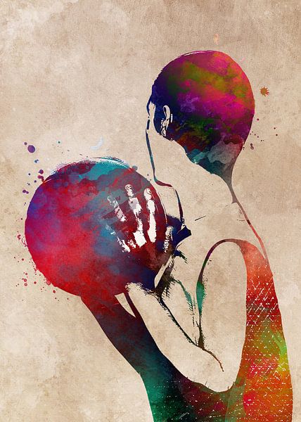 Basketball 4 sport art #basketball by JBJart Justyna Jaszke
