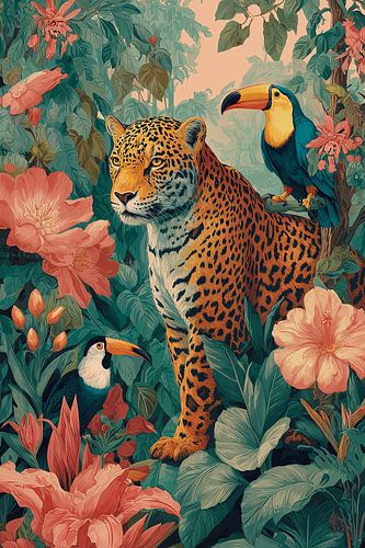 Leopard in the Jungle no. 2