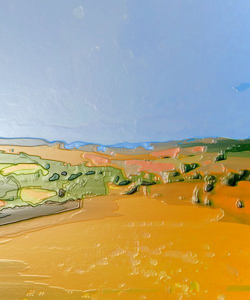 Raupenberg view [Original 60 cm x 50 cm] by Anna Kasten