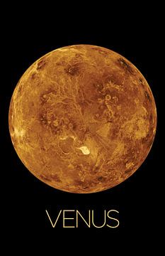 STK205515S-Solar system poster van Venus. van Stocktrek Images