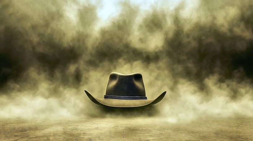 Verlassener Cowboyhut von Frank Heinz