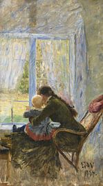 Du und Baby, Erik Werenskiold