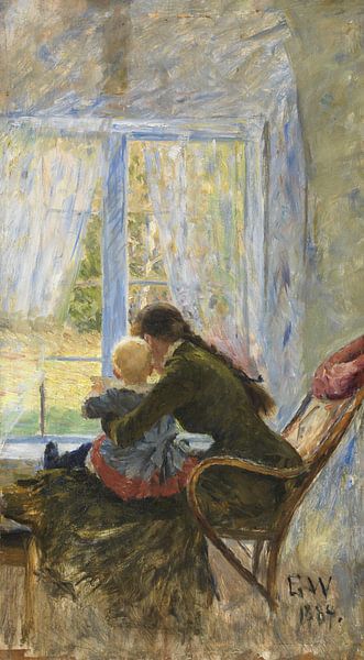 You and baby, Erik Werenskiold by Masterful Masters