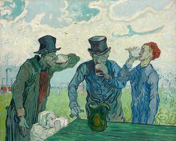 De drinkers, Vincent van Gogh