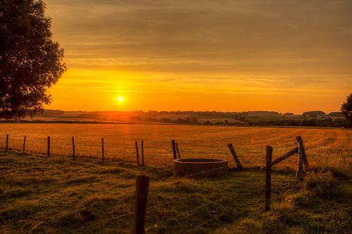 Zonsondergang bij Simpelveld
