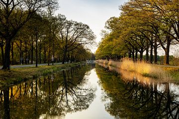 Voorjaar aan het Apeldoorns Kanaal van Adelheid Smitt