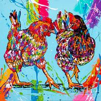 Poulets dansants