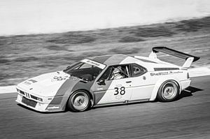 BMW M1 Procar klassischer Rennwagen