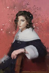 Neue Meister, Die neue Maria van Strijp, nach Johannes Verspronck, The Fashion Collection No.14