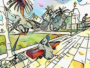Kandinsky trifft Cartagena, Motiv 5 von zam art