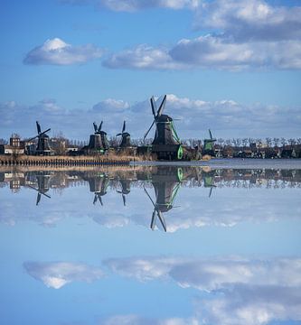 Zaanse Schans Skyline. van Brian Morgan